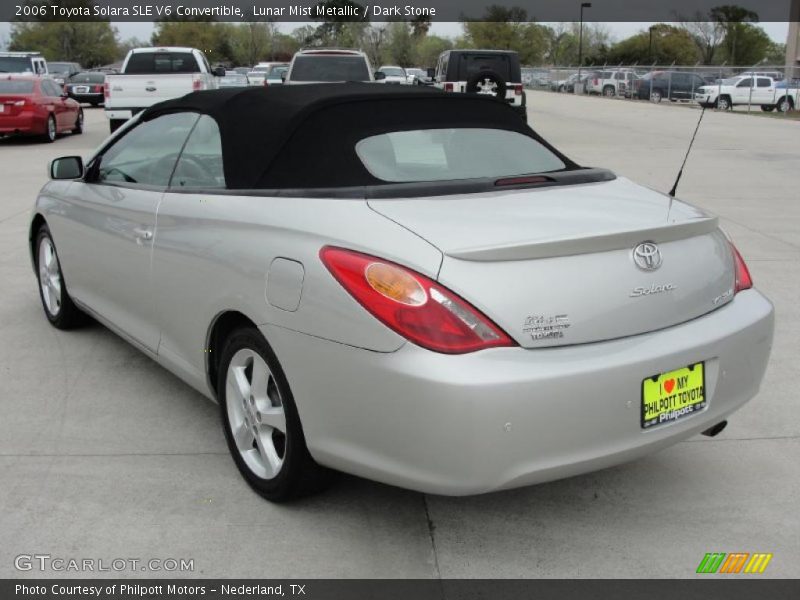 Lunar Mist Metallic / Dark Stone 2006 Toyota Solara SLE V6 Convertible