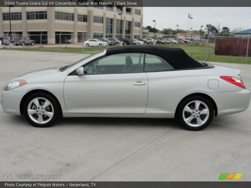 Lunar Mist Metallic / Dark Stone 2006 Toyota Solara SLE V6 Convertible