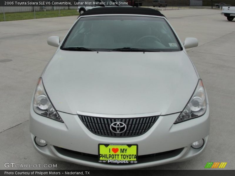 Lunar Mist Metallic / Dark Stone 2006 Toyota Solara SLE V6 Convertible