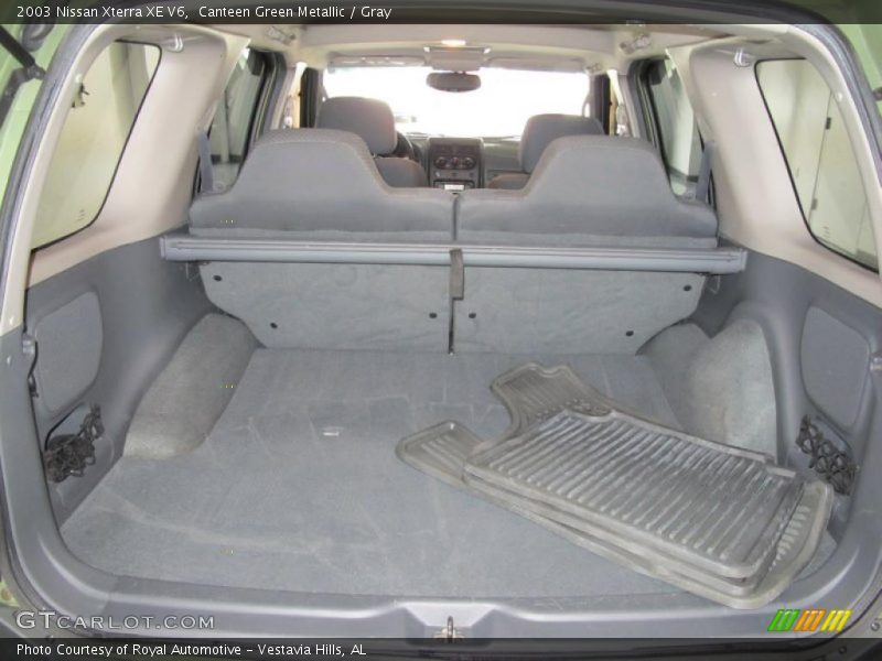 Canteen Green Metallic / Gray 2003 Nissan Xterra XE V6