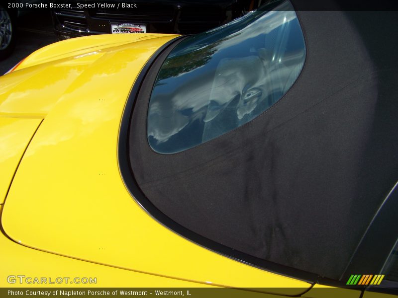 Speed Yellow / Black 2000 Porsche Boxster