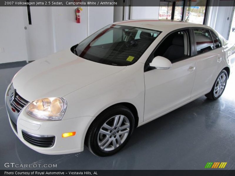 Campanella White / Anthracite 2007 Volkswagen Jetta 2.5 Sedan