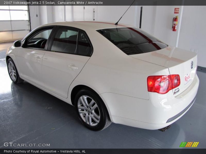 Campanella White / Anthracite 2007 Volkswagen Jetta 2.5 Sedan