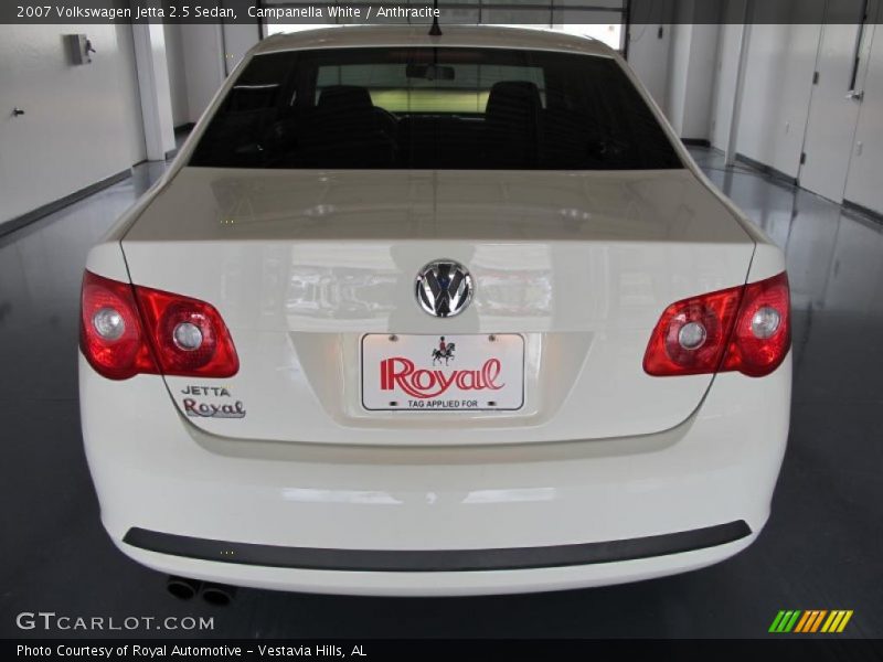 Campanella White / Anthracite 2007 Volkswagen Jetta 2.5 Sedan