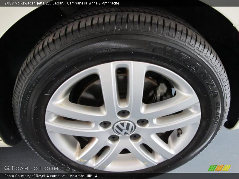 Campanella White / Anthracite 2007 Volkswagen Jetta 2.5 Sedan