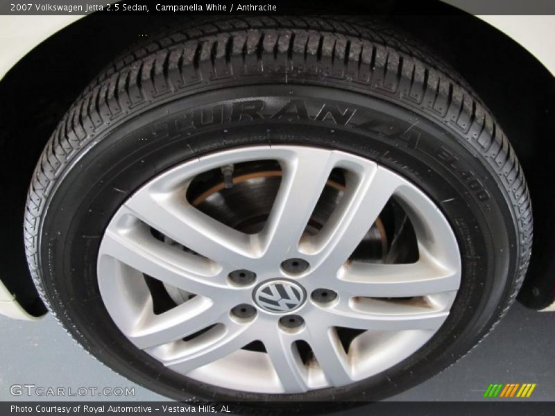 Campanella White / Anthracite 2007 Volkswagen Jetta 2.5 Sedan