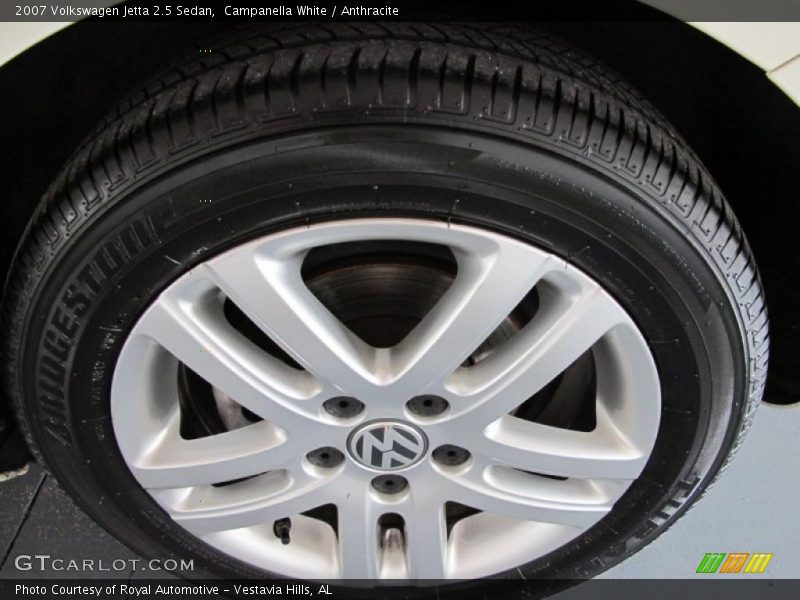 Campanella White / Anthracite 2007 Volkswagen Jetta 2.5 Sedan