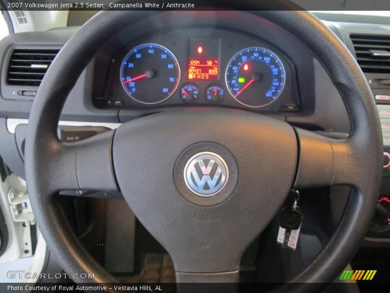 Campanella White / Anthracite 2007 Volkswagen Jetta 2.5 Sedan