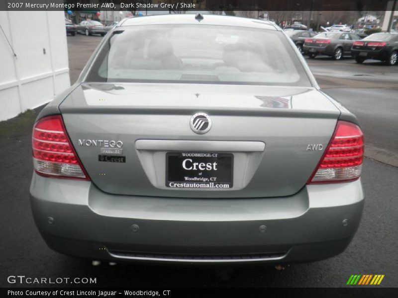 Dark Shadow Grey / Shale 2007 Mercury Montego Premier AWD