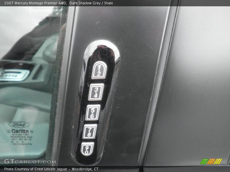 Dark Shadow Grey / Shale 2007 Mercury Montego Premier AWD