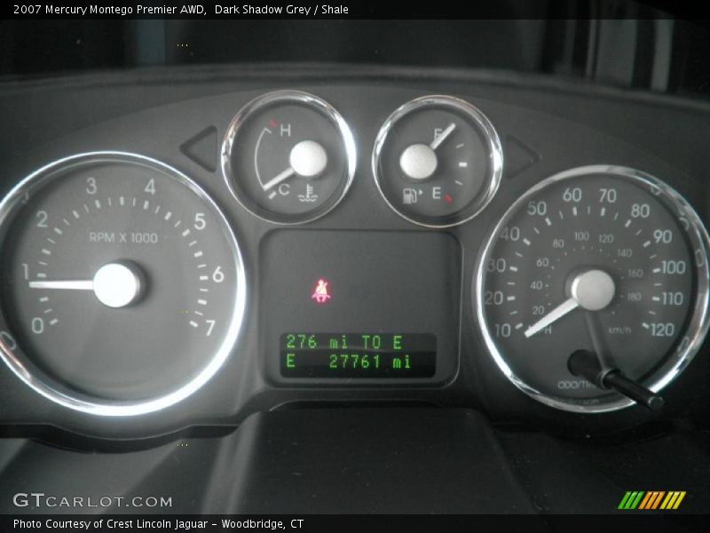 Dark Shadow Grey / Shale 2007 Mercury Montego Premier AWD