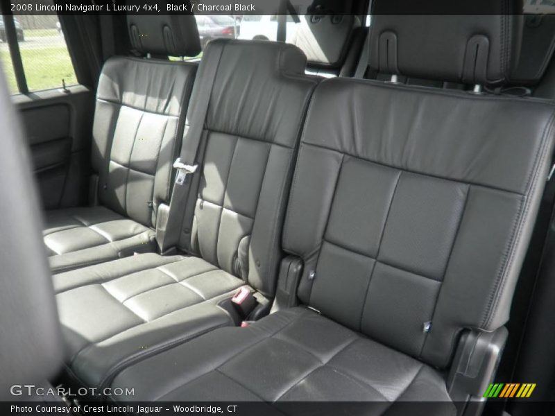 Black / Charcoal Black 2008 Lincoln Navigator L Luxury 4x4