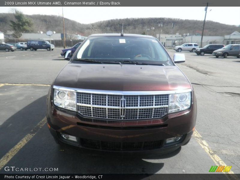 Cinnamon Metallic / Ebony Black 2009 Lincoln MKX Ultimate AWD