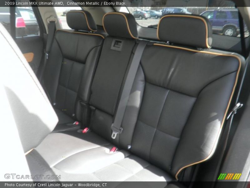 Cinnamon Metallic / Ebony Black 2009 Lincoln MKX Ultimate AWD