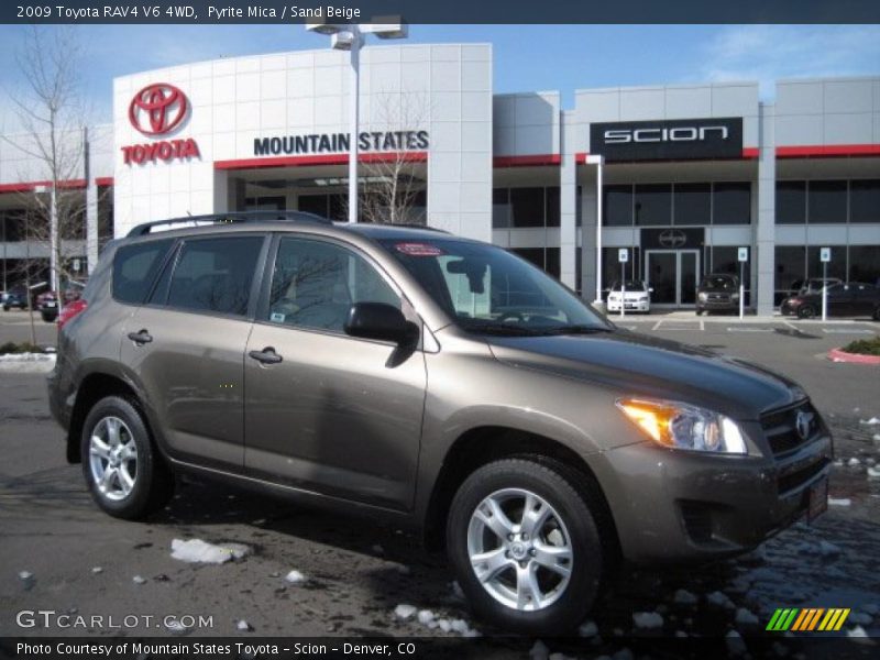 Pyrite Mica / Sand Beige 2009 Toyota RAV4 V6 4WD