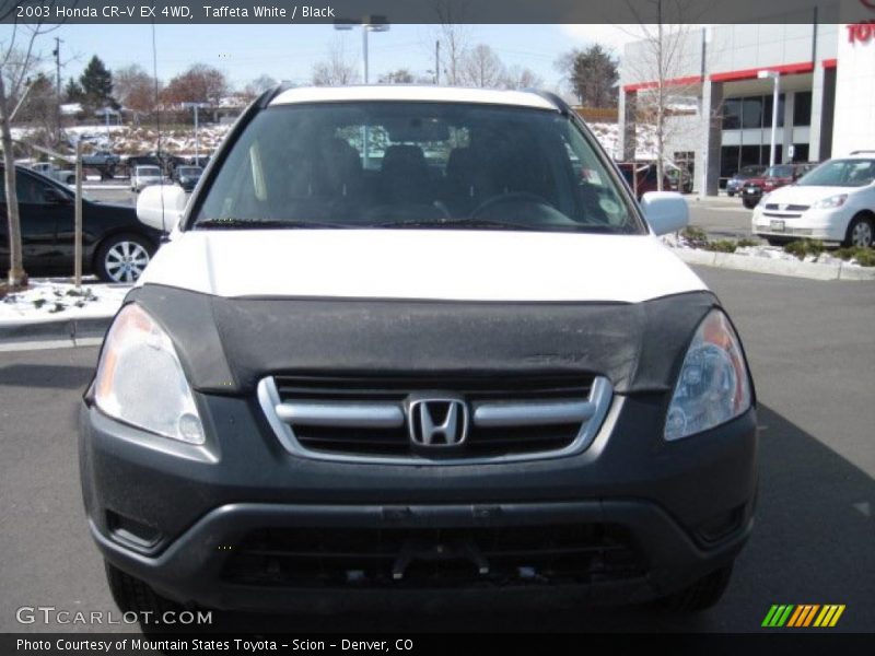 Taffeta White / Black 2003 Honda CR-V EX 4WD