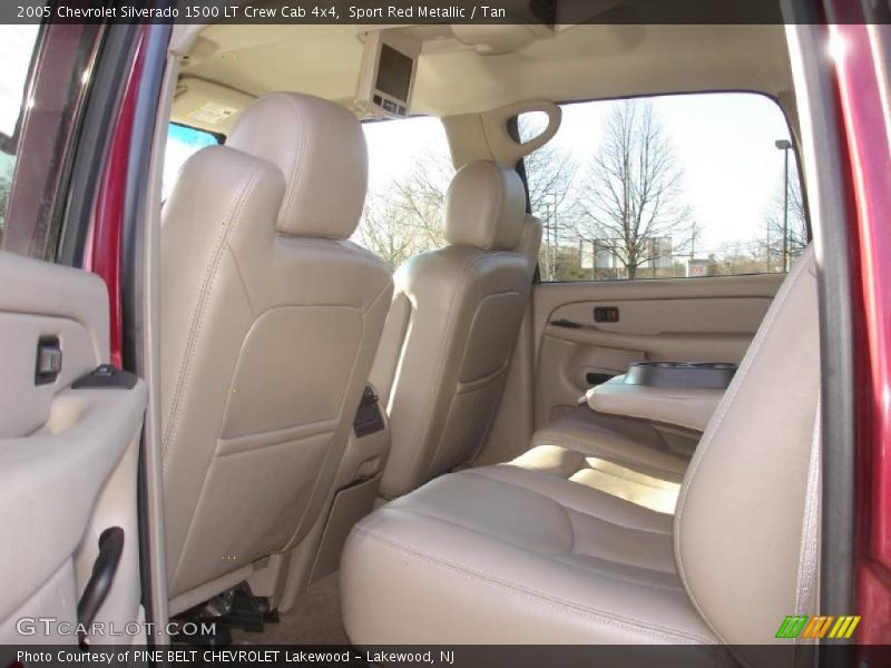 Sport Red Metallic / Tan 2005 Chevrolet Silverado 1500 LT Crew Cab 4x4