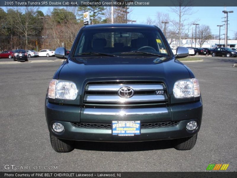 Timberland Green Mica / Light Charcoal 2005 Toyota Tundra SR5 Double Cab 4x4