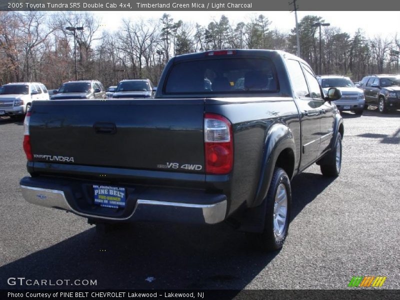 Timberland Green Mica / Light Charcoal 2005 Toyota Tundra SR5 Double Cab 4x4