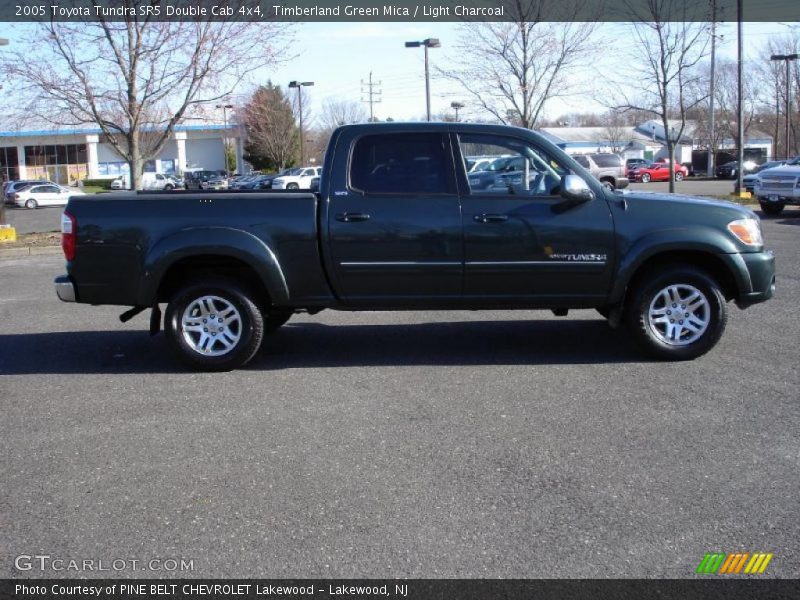 Timberland Green Mica / Light Charcoal 2005 Toyota Tundra SR5 Double Cab 4x4