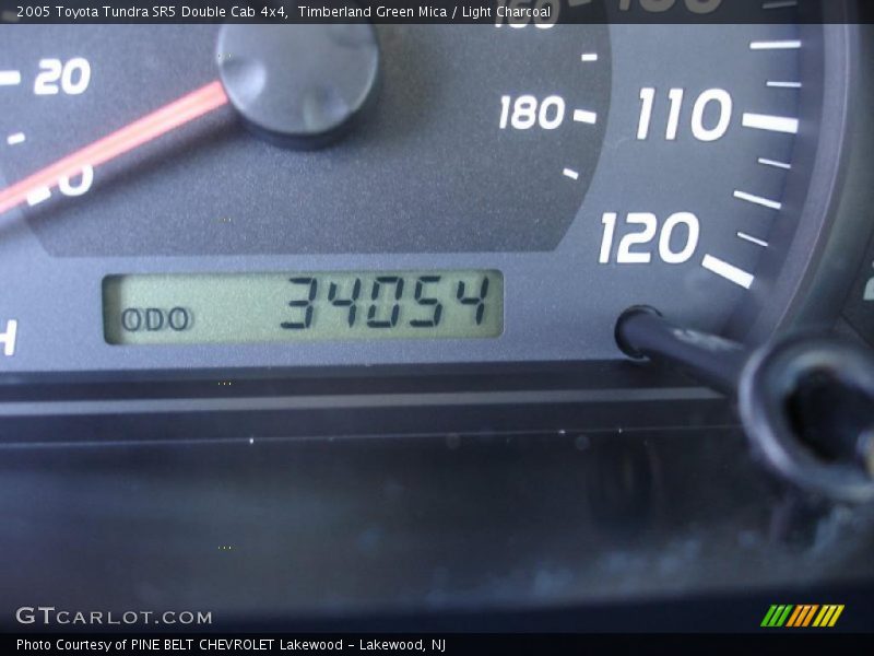 Timberland Green Mica / Light Charcoal 2005 Toyota Tundra SR5 Double Cab 4x4