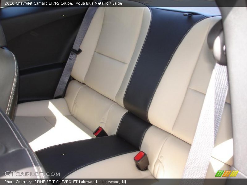 Aqua Blue Metallic / Beige 2010 Chevrolet Camaro LT/RS Coupe