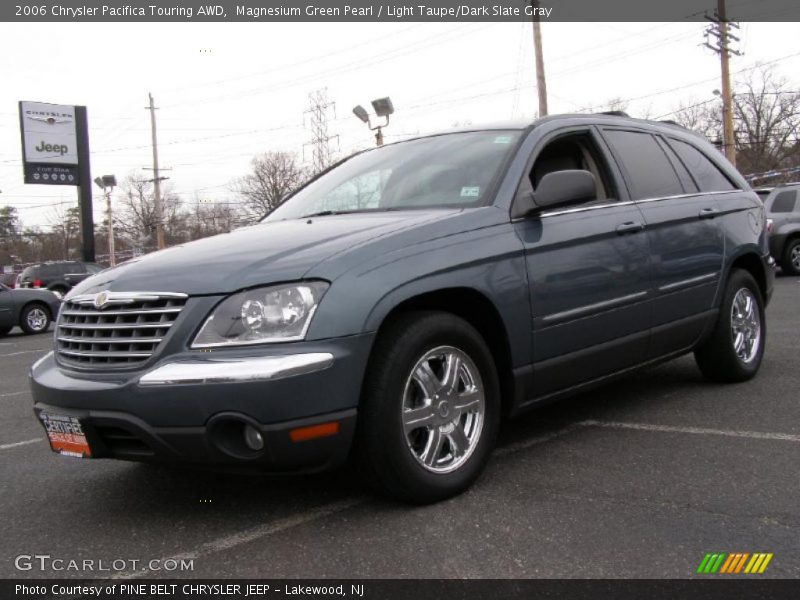 Magnesium Green Pearl / Light Taupe/Dark Slate Gray 2006 Chrysler Pacifica Touring AWD
