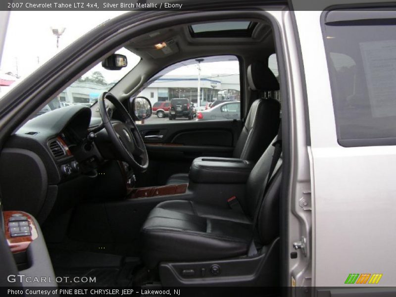 Silver Birch Metallic / Ebony 2007 Chevrolet Tahoe LTZ 4x4