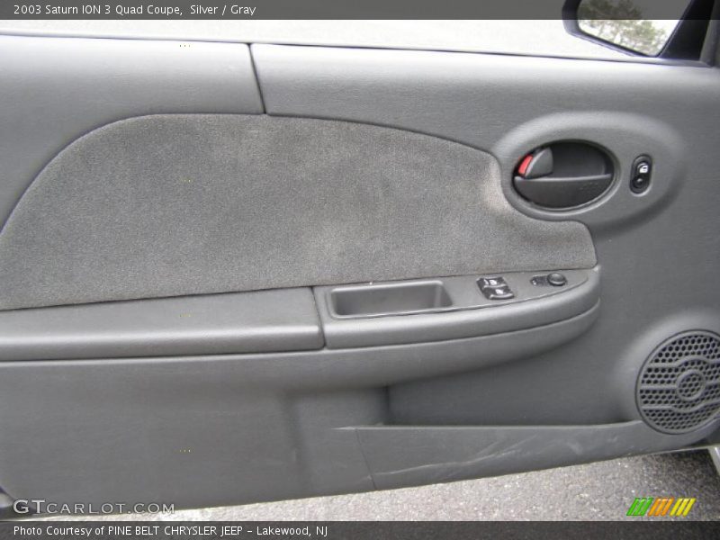 Silver / Gray 2003 Saturn ION 3 Quad Coupe