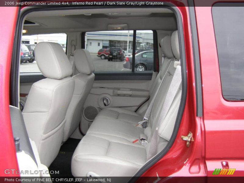 Inferno Red Pearl / Dark Slate Gray/Light Graystone 2006 Jeep Commander Limited 4x4