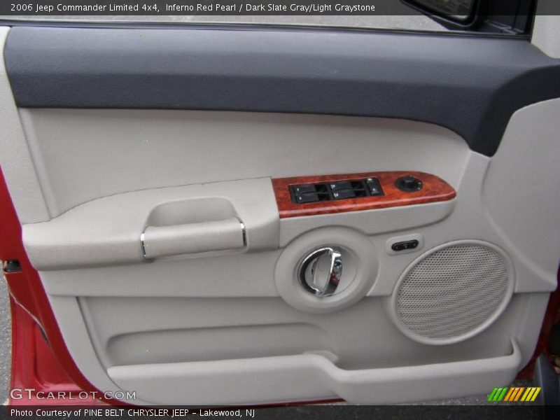 Inferno Red Pearl / Dark Slate Gray/Light Graystone 2006 Jeep Commander Limited 4x4