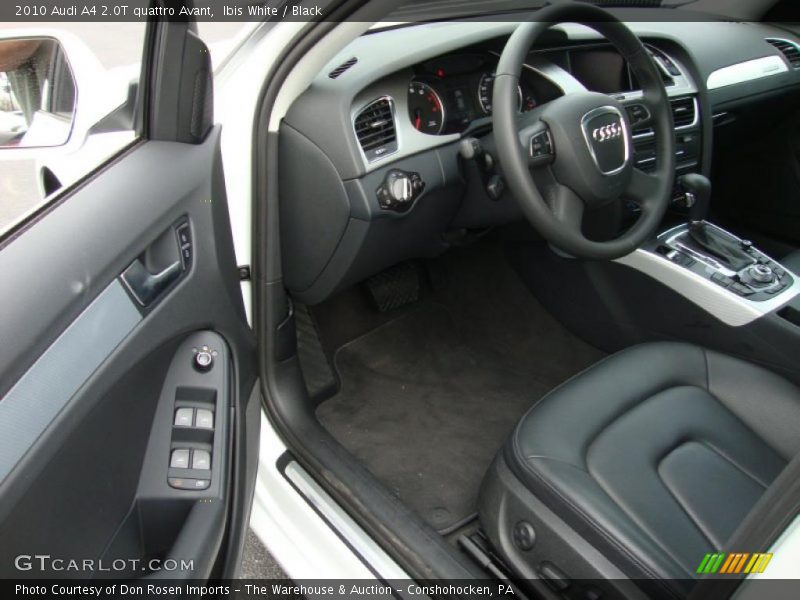 Ibis White / Black 2010 Audi A4 2.0T quattro Avant