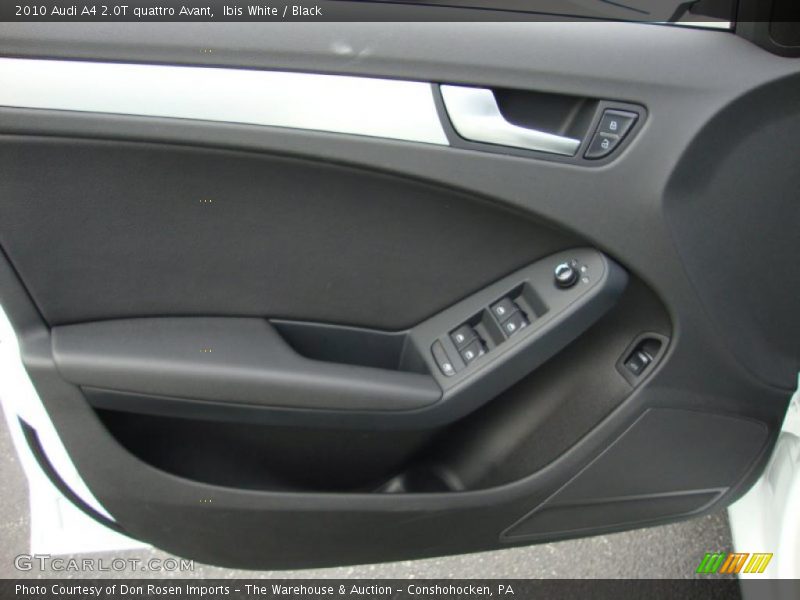 Ibis White / Black 2010 Audi A4 2.0T quattro Avant