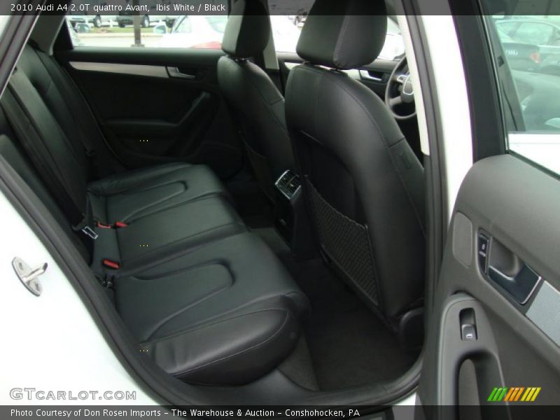 Ibis White / Black 2010 Audi A4 2.0T quattro Avant