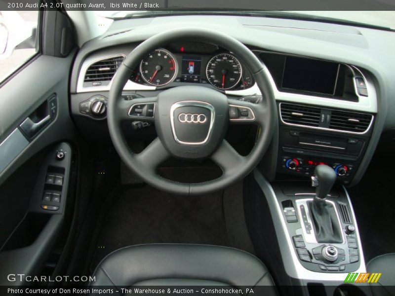 Ibis White / Black 2010 Audi A4 2.0T quattro Avant