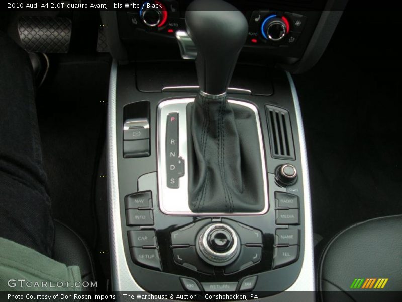 Ibis White / Black 2010 Audi A4 2.0T quattro Avant