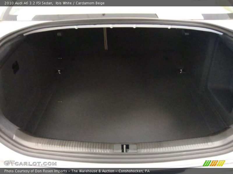 Ibis White / Cardamom Beige 2010 Audi A6 3.2 FSI Sedan