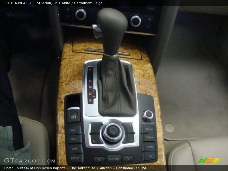 Ibis White / Cardamom Beige 2010 Audi A6 3.2 FSI Sedan