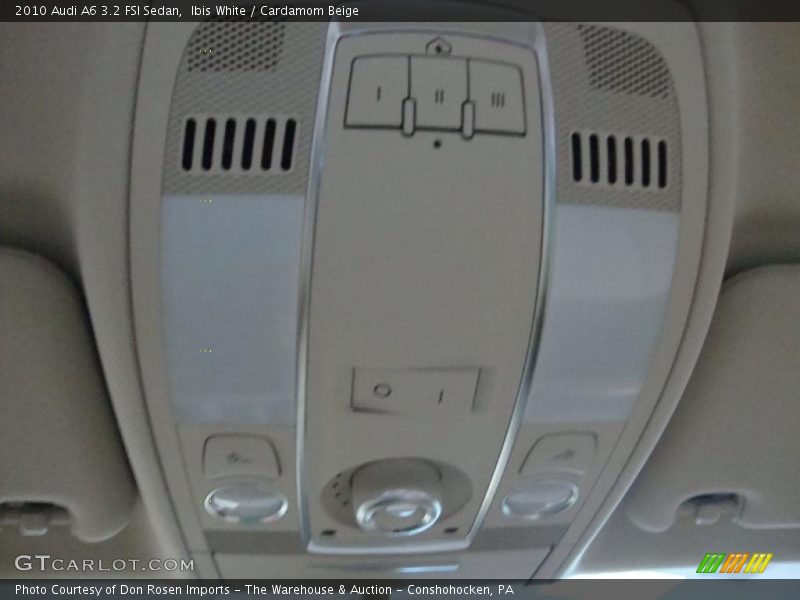 Ibis White / Cardamom Beige 2010 Audi A6 3.2 FSI Sedan