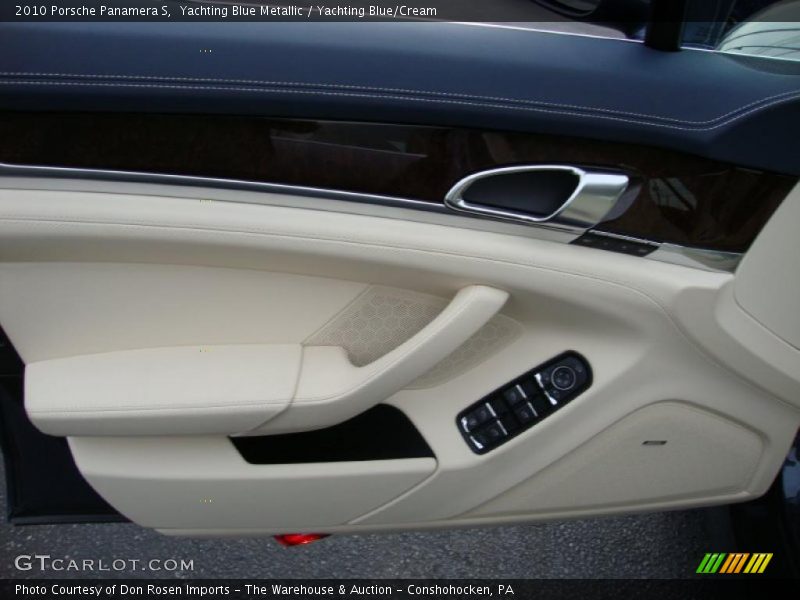Yachting Blue Metallic / Yachting Blue/Cream 2010 Porsche Panamera S