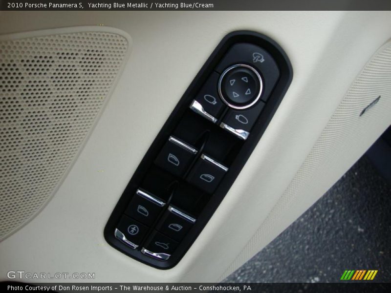 Yachting Blue Metallic / Yachting Blue/Cream 2010 Porsche Panamera S