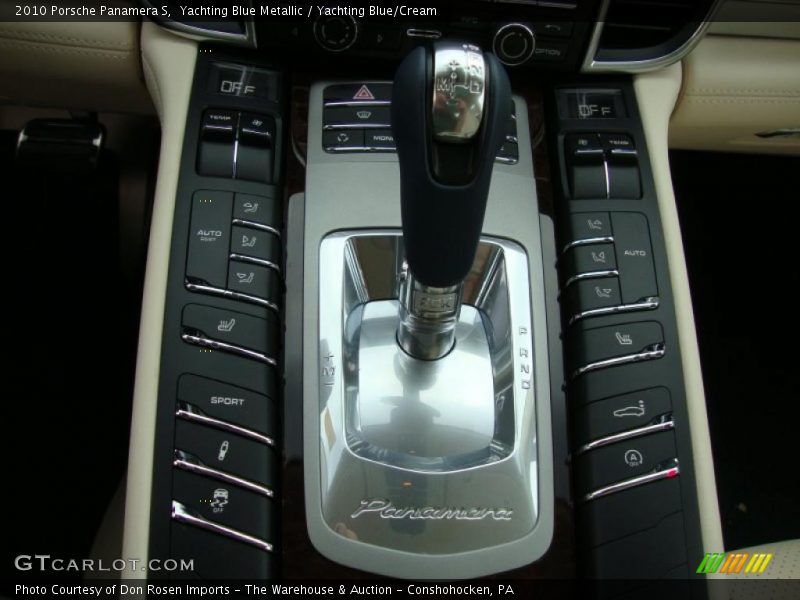 Yachting Blue Metallic / Yachting Blue/Cream 2010 Porsche Panamera S