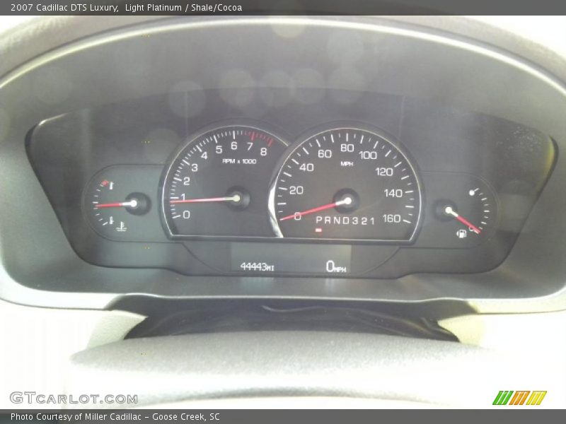 Light Platinum / Shale/Cocoa 2007 Cadillac DTS Luxury