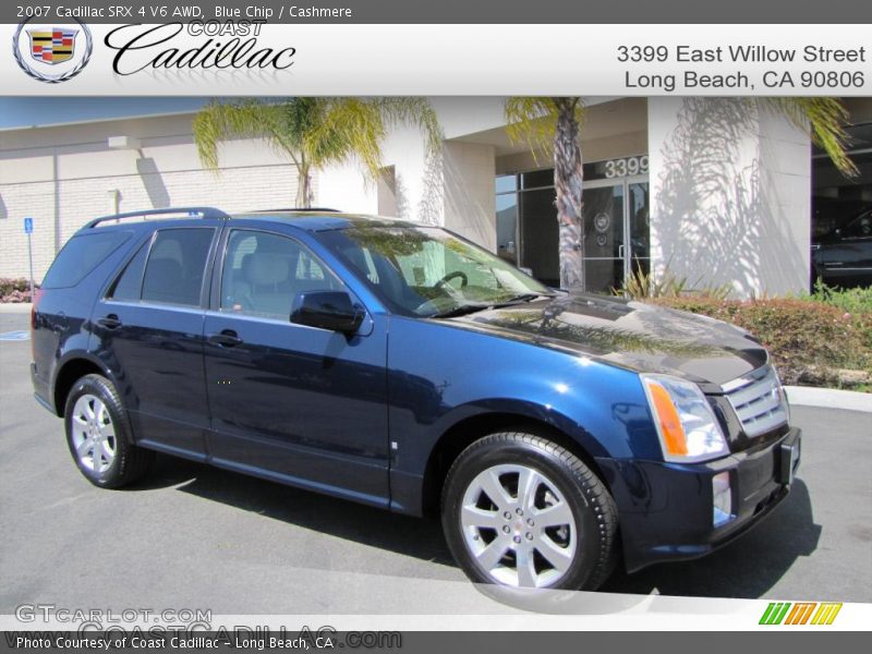 Blue Chip / Cashmere 2007 Cadillac SRX 4 V6 AWD