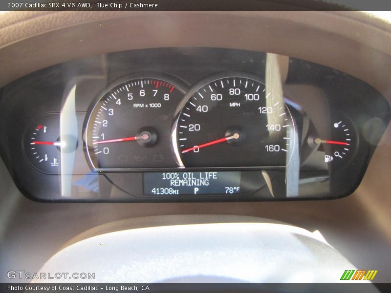 Blue Chip / Cashmere 2007 Cadillac SRX 4 V6 AWD