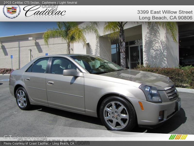 Cashmere / Light Neutral 2003 Cadillac CTS Sedan