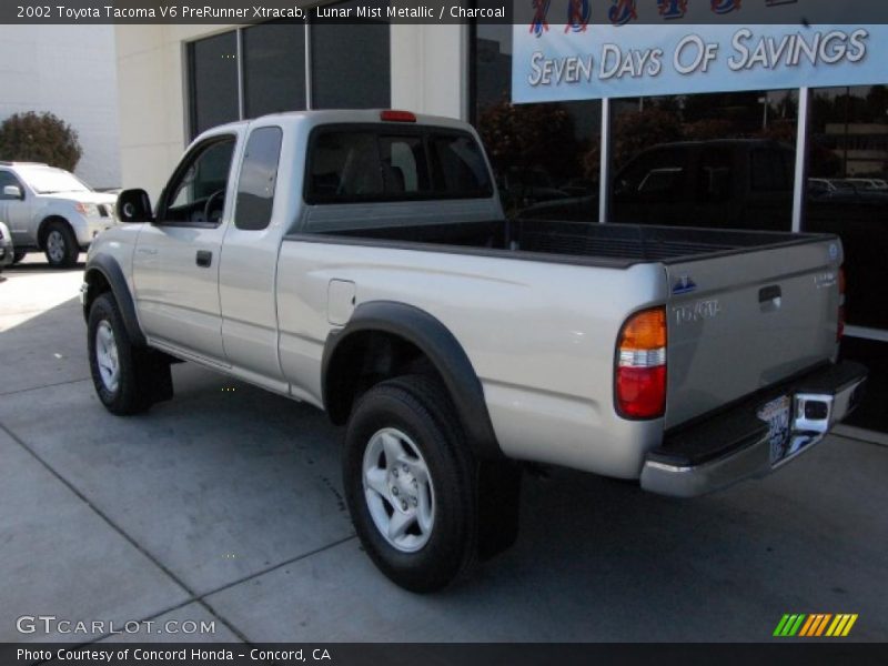 Lunar Mist Metallic / Charcoal 2002 Toyota Tacoma V6 PreRunner Xtracab