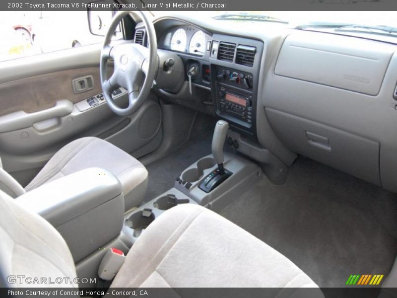 Lunar Mist Metallic / Charcoal 2002 Toyota Tacoma V6 PreRunner Xtracab