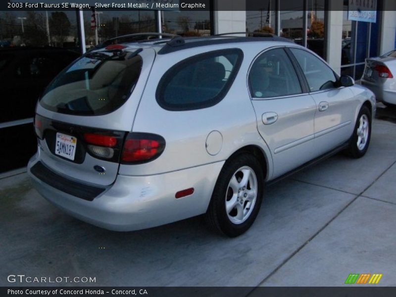 Silver Frost Metallic / Medium Graphite 2003 Ford Taurus SE Wagon