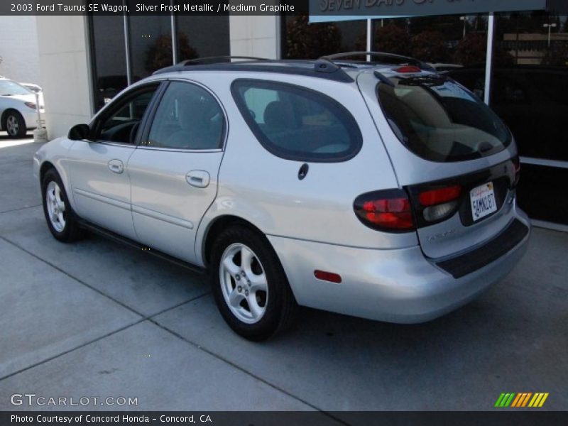 Silver Frost Metallic / Medium Graphite 2003 Ford Taurus SE Wagon